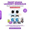 Paket Usaha Laundry Koin Minimalis