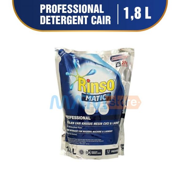 Rinso Matic Deterjen Cair Laundry 1,8 L